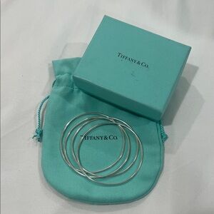 Authentic Tiffany & Co. Silver Bracelet/bangles.